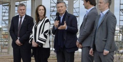 Macri en Olavarr�a: ��bamos en un avi�n que se iba a estrellar�