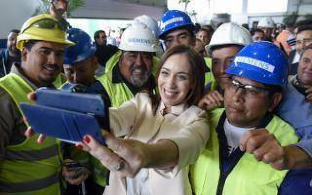 Vidal afirm� que es �muy optimista con el futuro de los bonaerenses�