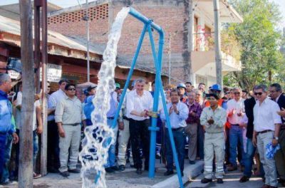 Agua potable para 4500 vecinos de La Mendieta