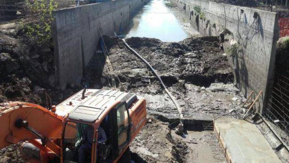 Nuevas obras para evitar los anegamientos en los barrios