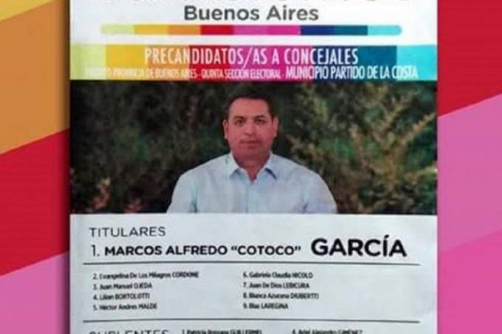 Un candidato de Cambiemos en La Costa, acusado de ser testaferro del Momo Venegas