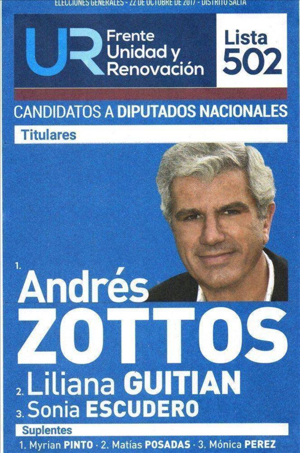 Diputaci�n nacional: habr� 7 boletas en el cuarto oscuro
