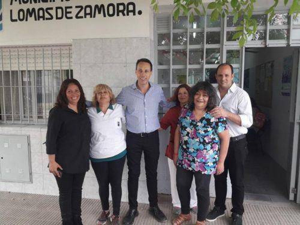 Guillermo Vi�uales destac� el rol de las unidades sanitarias barriales