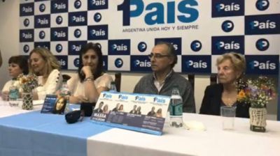 Mirta Tundis: �Pedimos es el apoyo en estas legislativas para poder seguir discutiendo proyectos�
