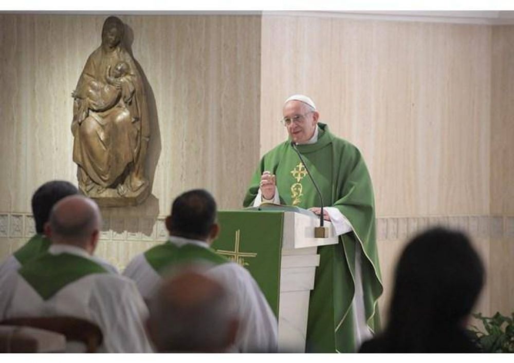 Papa: la rigidez del corazn impide comprender la misericordia