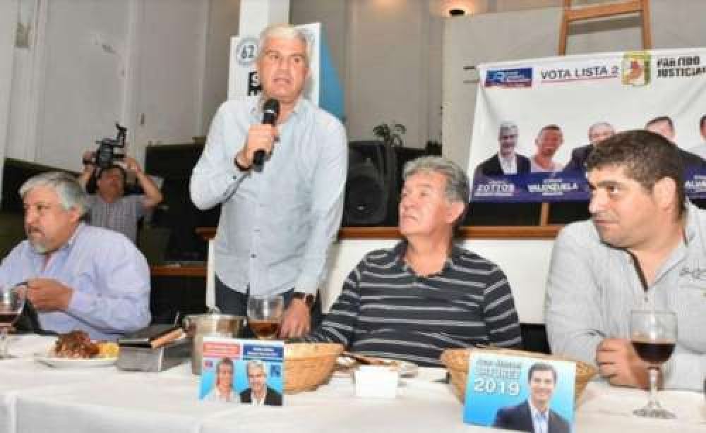 Zottos y un mensaje al Gobierno nacional: �Los derechos adquiridos no se negocian�