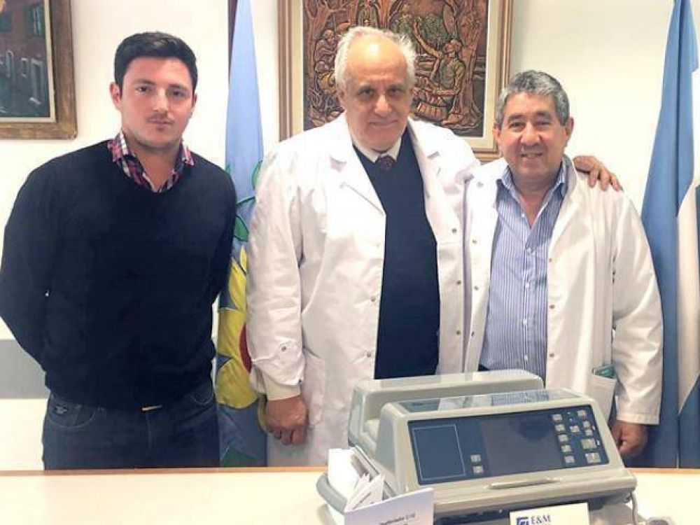 El Iriarte incorpor� un desfibrilador para Pediatr�a