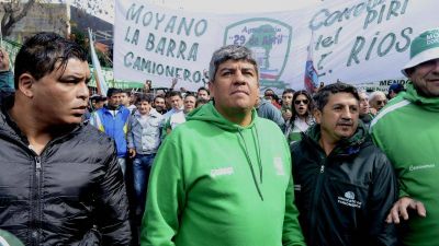 Pablo Moyano advirti� que si gana Cambiemos 
