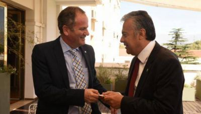 El embajador de Israel en Argentina visit� la provincia de Mendoza