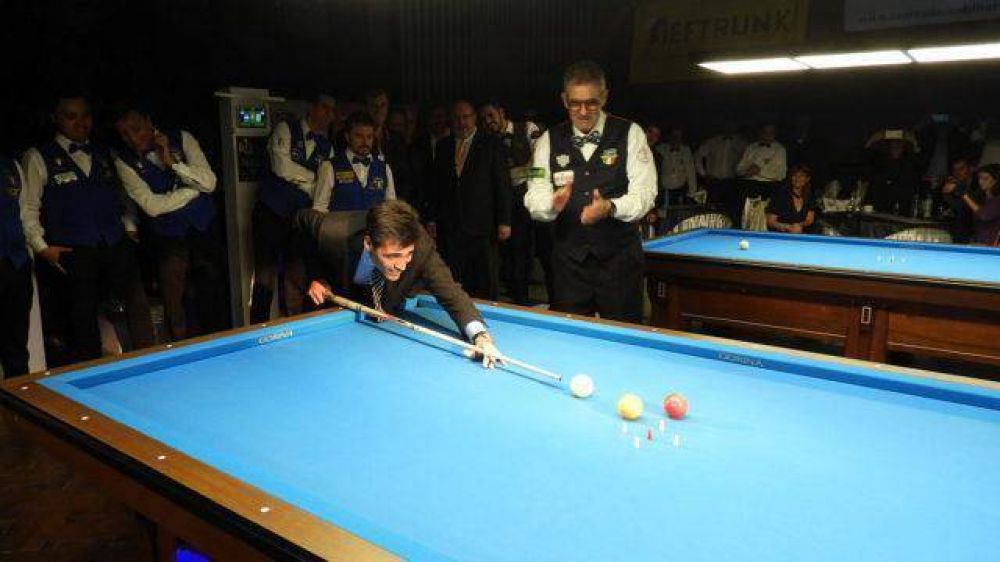 Se inaugur� el Mundial de Billar