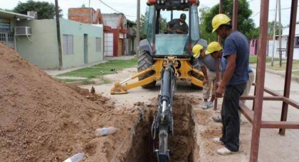Se acceder�a a un cr�dito para obras en cloacas