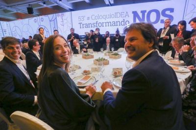 Vidal llev� la campa�a al Coloquio de Idea y le apunt� a la 