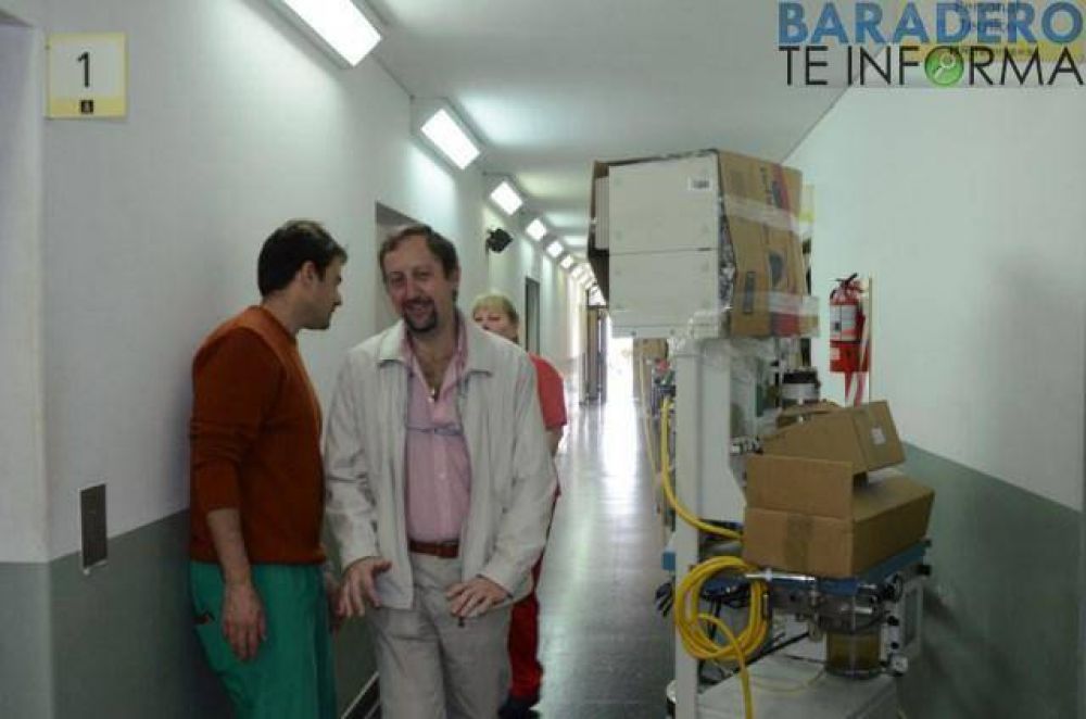 Daubian: �Con la nueva aparatologia donada avanzamos 20 a�os en el hospital�