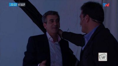 Sergio Massa y Florencio Randazzo se abrazaron en un programa de TV