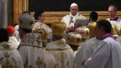 El Papa: los cristianos del Medio Oriente, v�ctimas de la guerra mundial en pedazos