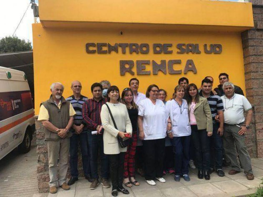 Corval�n visit� los centros de salud de Renca, San Pablo y Villa del Carmen