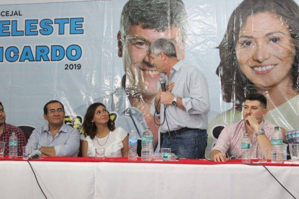 Categrico respaldo de Ricardo Buryaile a la candidatura a concejal de Celeste Ruz Daz