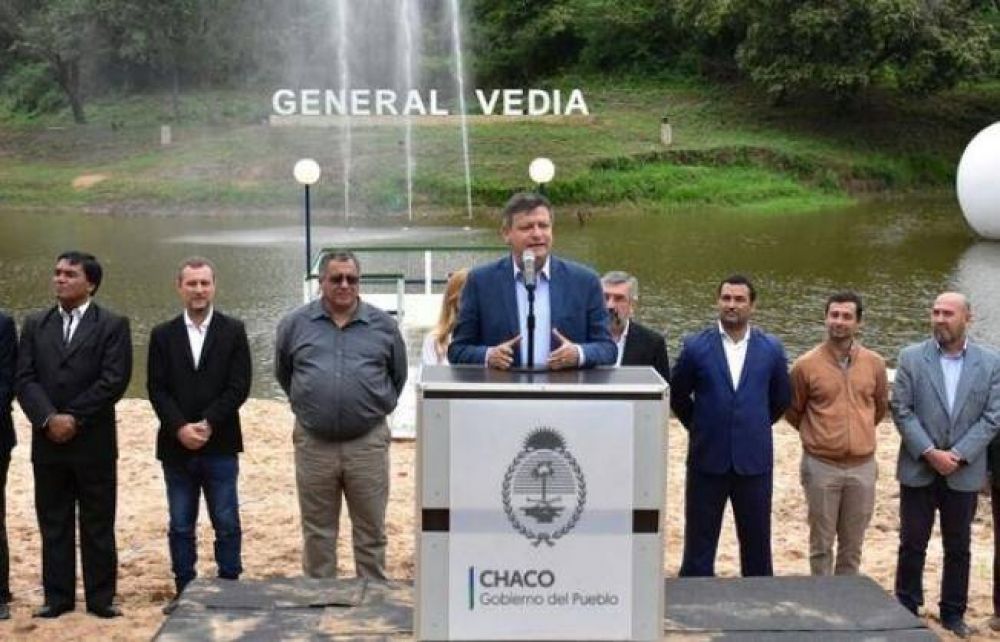 Peppo celebr� el crecimiento de Vedia en el 129� aniversario de la localidad
