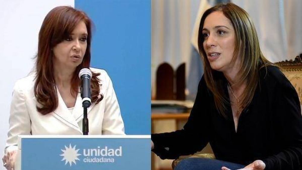 Mara Eugenia Vidal y Cristina Kirchner se enfrentaron por el estado de los hospitales en el Conurbano