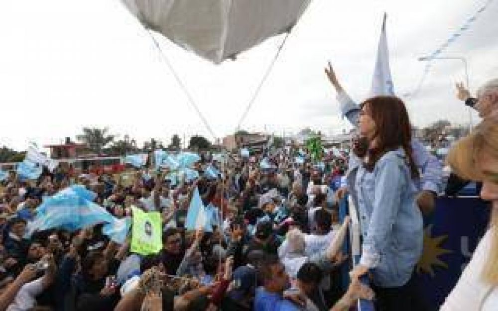 Elecciones 2017: Cristina cierra su campa�a en Racing