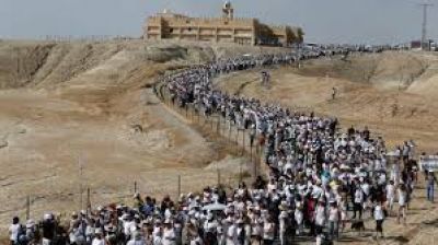 Marcha de mujeres israeles y palestinas por la paz