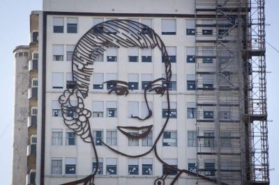 Inauguraci�n de murales en la CGT