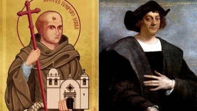 Qu� hay detr�s de la campa�a contra Col�n y la obra franciscana en California