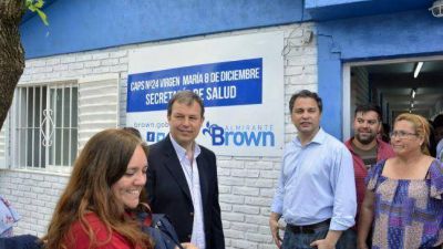 Longchamps: Cascallares recorri� el flamante CAPS del Barrio Vitum