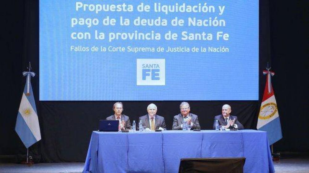 Santa Fe presenta ante la Corte el reclamo por la deuda de la Nacin