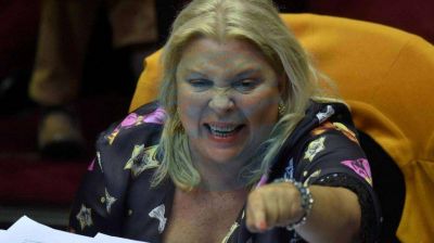 Elisa Carri� volvi� a desbarrancar con el caso Santiago Maldonado