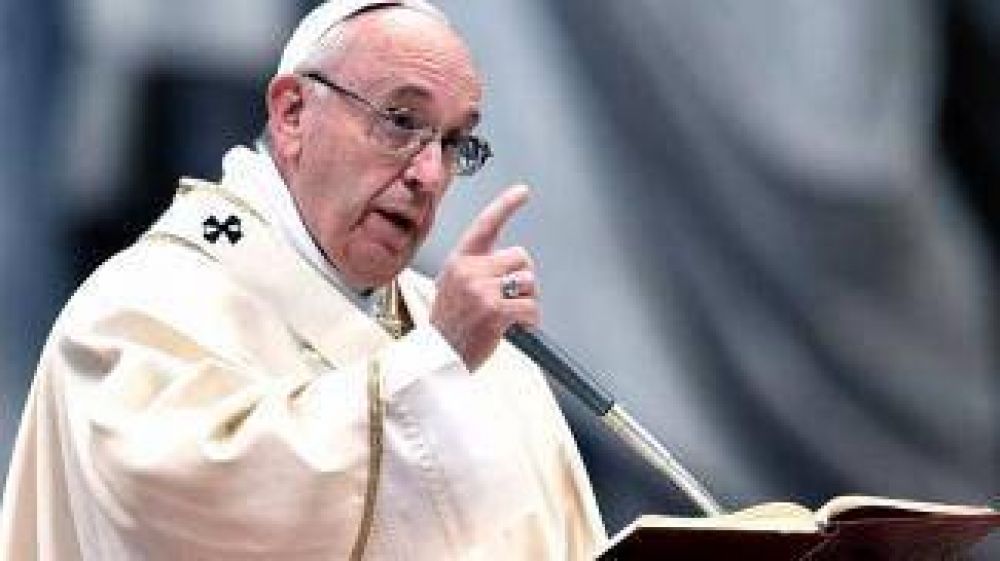 El Papa le reclam a las religiones que 