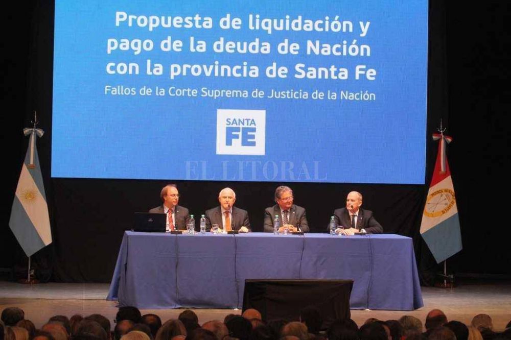 Deuda de coparticipacin: Santa Fe formaliza su planteo en la Corte