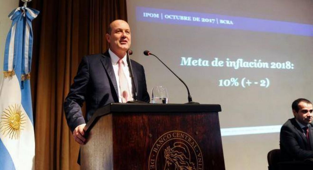 Sturzenegger reconoci� que lo 