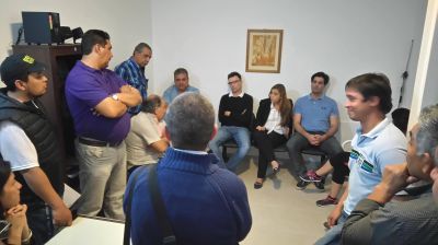 La CGT Regional Zona Atlntica se reuni con Mara Emilia Soria