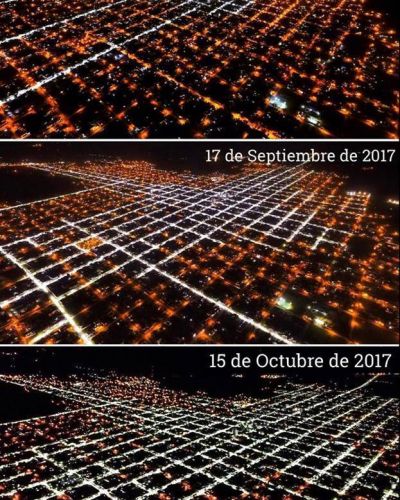 Dolores: un cambio rotundo tras la instalaci�n de luminarias LED