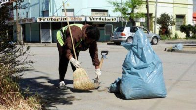Trabajos que se notan: Las cuadrillas de Higiene siguen barriendo la ciudadad