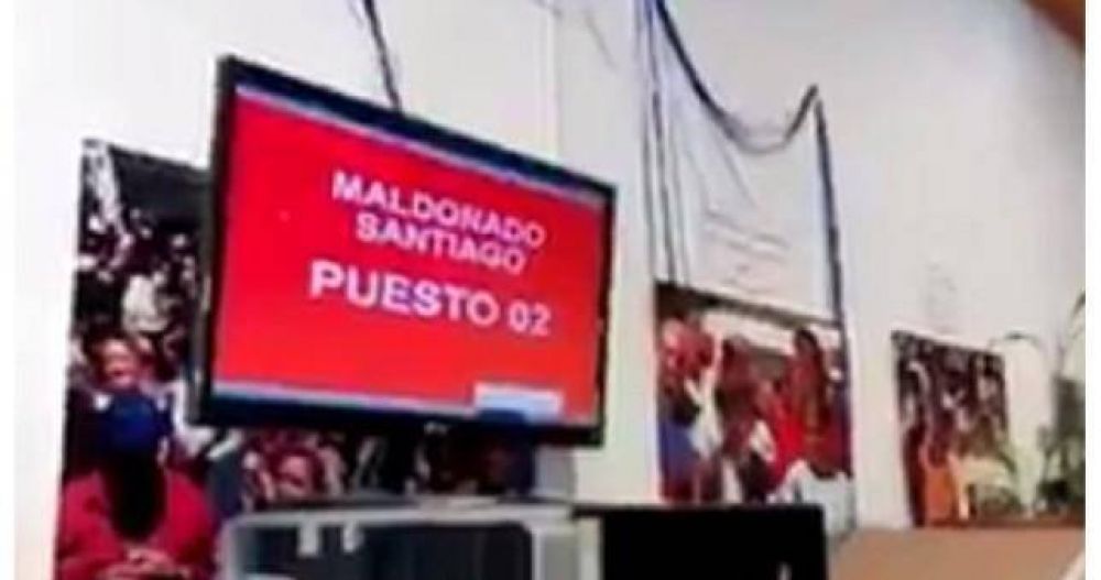 Pami sumari� a toda una delegaci�n por reclamar la aparici�n de Santiago Maldonado