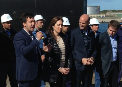 Reuni�n clave entre funcionarios de la Provincia por la situaci�n financiera del Puerto Quequ�n