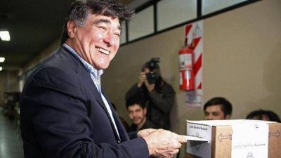 Reapareci� Carlos Zannini: 