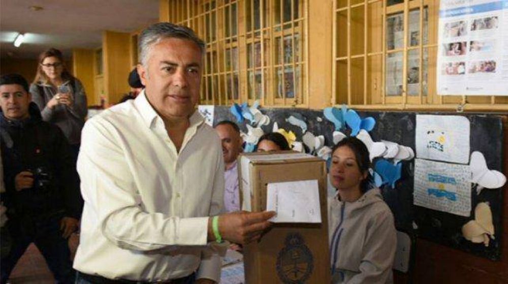 Cornejo, antes de votar: 