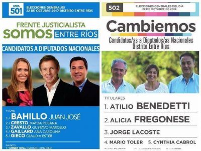 Benedetti, Fregonese, Lacoste, Bahillo y Cresto son los diputados electos por Entre R�os 