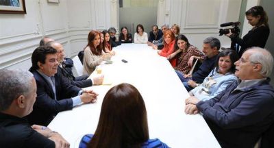 Cristina comenz� a definir estrategia legislativa con sus diputados electos