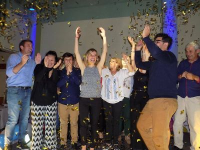 Cambiemos ofreci� una cena tras el triunfo electoral del domingo