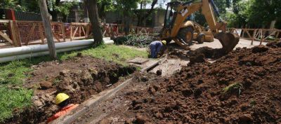 Lan�s: avanza el plan de cloacas