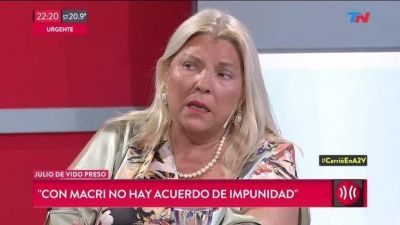 Lilita Carri� le exigi� a Ricardo Lorenzetti que 