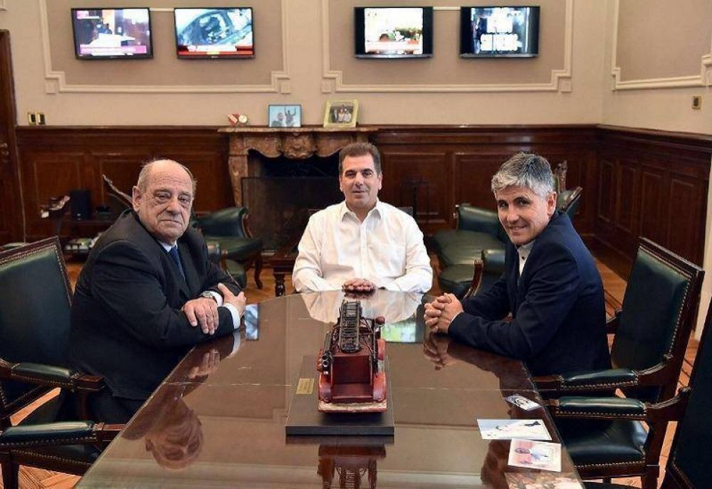 Ritondo recibi� al intendente de Mar del Plata
