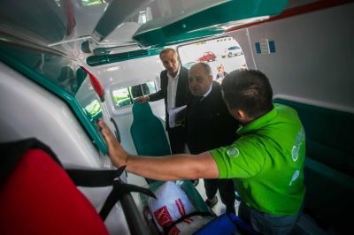 SAME: en el verano, funcionar� con 4 ambulancias y el servicio privado