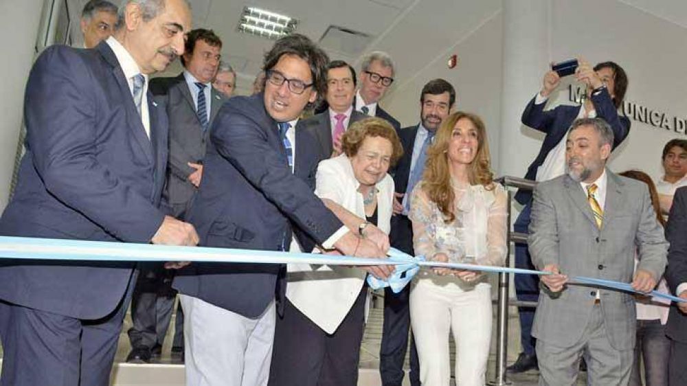 La gobernadora y el ministro Garavano inauguraron la obra de ampliaci�n de Tribunales
