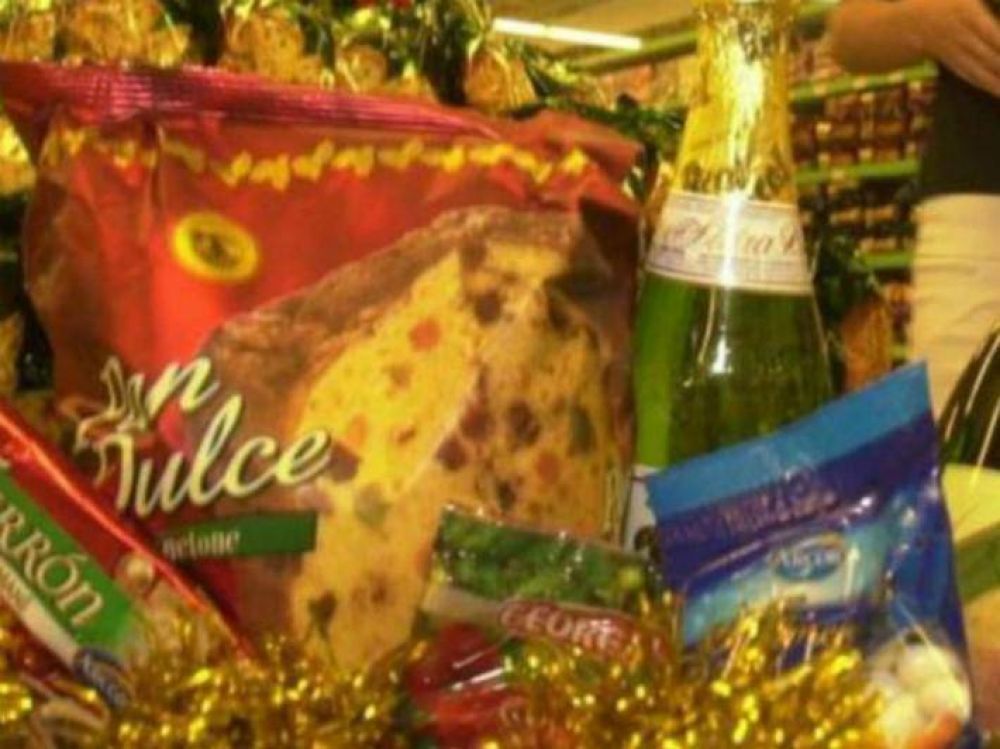 La canasta de productos navide�os de los almaceneros de C�rdoba: $ 326