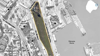 El gobierno nacional remat� en US$ 80.700.000 dos parcelas en Retiro